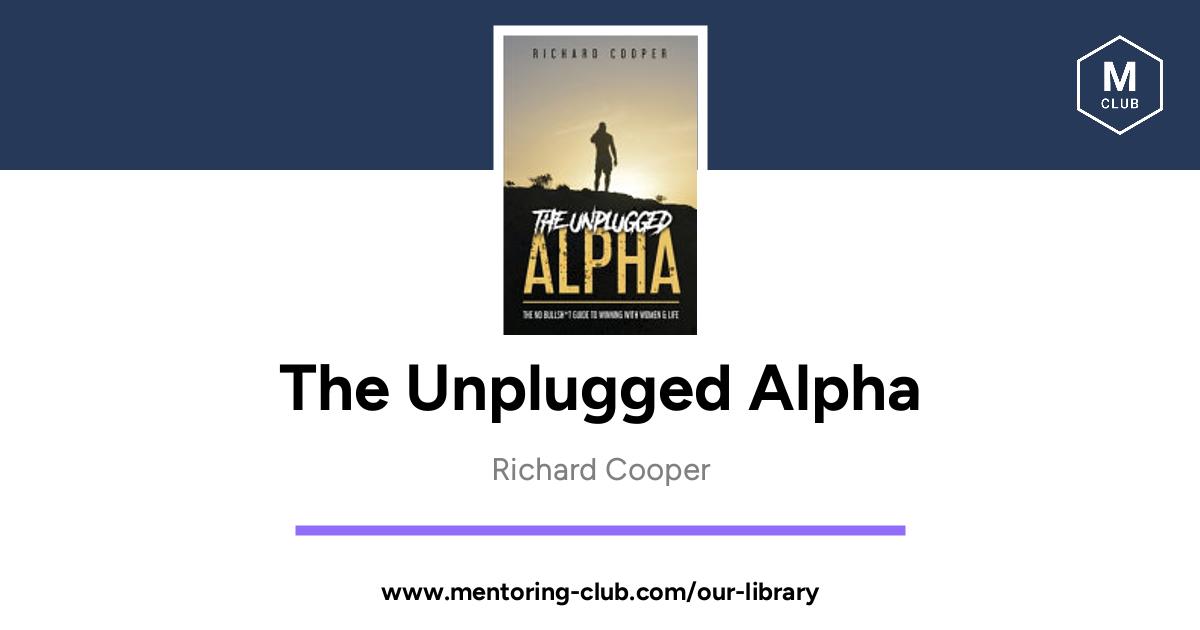the unplugged alpha richard cooper pdf download