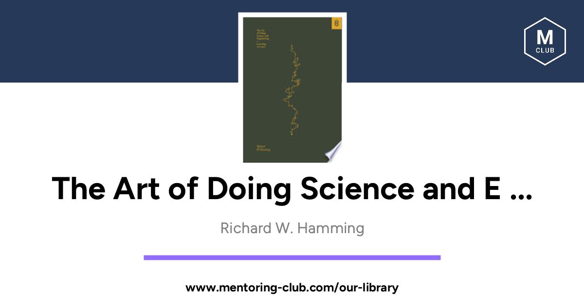 the art of doing science and engineering learning to learn hardcover 中文